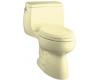 Kohler Gabrielle K-3513-Y2 Sunlight Comfort Height One-Piece Elongated Toilet with Toilet Seat and Left-Hand Trip Lever