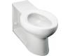 Kohler Anglesey K-4398-0 White Elongated Bowl with Integral Seat and Rear Spud
