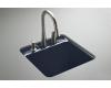 Kohler Park Falls K-6655-1U-52 Navy Undercounter Sink with One-Hole Faucet Drilling