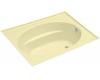 Kohler Windward K-1114-GRF-Y2 Sunlight 6' BubbleMassage Bath Tub with Three-Side Integral Flange and Right-Hand Drain