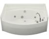 Kohler Lakewood K-1630-CK-0 White 5' Whirlpool Bath Tub with Custom Pump Location