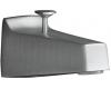 Kohler K-6881-G Brushed Chrome Wall-Mount Diverter Roman Bath Spout