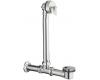 Kohler Iron Works K-7104-CP Polished Chrome Exposed Bath Drain for Above-The-Floor Installation