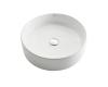 Kraus KCV-140 White Round Ceramic Bathroom Sink
