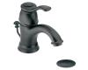 Moen 6102WR Kingsley Wrought Iron Single Lever Handle Centerset Faucet with Pop-Up