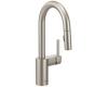 Moen 5965SRS Align Spot Resist Stainless Spot Resist Single Handle High Arc Pulldown Bar Faucet