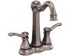 Moen 5994ORB Vestige Oil Rubbed Bronze Two-Handle High Arc Bar Faucet