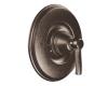 Moen Rothbury T2211ORB Oil Rubbed Bronze Posi-Temp Pressure Balance Trim Kit with Lever Handle