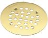 Moen 101663P Polished Brass 4-1/4" Snap-In Shower Drain Cover
