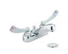 Moen 8219 Commercial Chrome Two Handle Lavatory with Metal Drain Assembly
