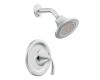 Moen Icon T2155 Chrome Moentrol Shower Trim Kit with Lever Handle