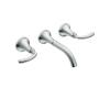 Moen Icon T6530 Chrome Two Handle Wall Mount Faucet Trim