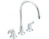 Moen Commercial CA8227 Chrome Two-Handle Lavatory Faucet