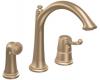 Moen Savvy S791BB Brushed Bronze One-Handle High Arc Kitchen Faucet