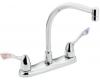 Moen 8799 Commercial Chrome Two Handle Kitchen Faucet