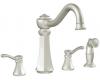 Moen Vestige CA7068CSL Classic Stainless Two Handle High Arc Kitchen Faucet