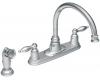 Moen Castleby CA7905 Chrome Two-Handle High Arc Kitchen Faucet