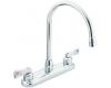 Moen Commercial CA8287 Chrome Two Handle Kitchen Faucet