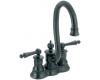 Moen S612WR Waterhill Wrought Iron Two Lever Handle Prep Bar Faucet