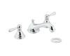 Moen T6105 Kingsley Chrome Widespread Trim Kit with Lever Handles