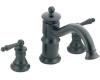 Moen TS214WR Waterhill Wrought Iron Roman Tub Faucet with Lever Handles