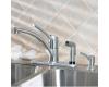 Price Pfister Parisa 39-PNSS Stainless Steel Lever Handle Kitchen Faucet with Soap Dispenser