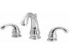 Price Pfister Treviso 49-DC00 Polished Chrome 8-15" Wideset Bath Faucet with Pop-Up