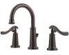 Price Pfister Ashfield 49-YP0Z Oil Rubbed Bronze 8" Wideset Bath Faucet with Pop-Up