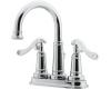 Pfister GT43-YP0C Ashfield Chrome Two Handle Centerset Lavatory Faucet with Pop-Up