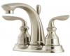 Pfister GT48-CB0K Avalon Brushed Nickel Two Handle Centerset Lavatory Faucet with Pop-Up
