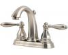 Pfister GT48-RP0K Portola Brushed Nickel Two Handle Centerset Lavatory Faucet with Pop-Up