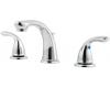 Pfister 149-5100 Pfirst Series Chrome 8-15" Widespread Bath Faucet less Pop-Up
