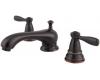 Pfister T49-PY00 Portland Tuscan Bronze 8-15" Widespread Bath Faucet with Pop-Up
