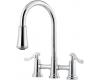 Pfister GT531-YPC Ashfield Chrome Single Handle Pull-Out Kitchen Faucet