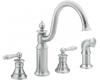 ShowHouse by Moen Waterhill CAS712CSL Classic Stainless Two-Handle Kitchen Faucet