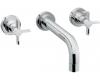 ShowHouse by Moen Solace CATS4712 Chrome Two-Handle Bathroom Faucet