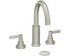 ShowHouse by Moen Solace CATS478BN Brushed Nickel Two-Handle Bathroom Faucet