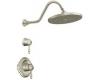 ShowHouse by Moen Waterhill S3112BN Brushed Nickel ExactTemp Shower with Lever Handles