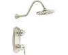 ShowHouse by Moen Waterhill S316BN Brushed Nickel ExactTemp Thermostatic Pressure Balance Shower with Knob &