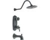 ShowHouse by Moen Waterhill S318WR Wrought Iron ExactTemp Thermostatic Pressure Balance Tub & Shower with Kn