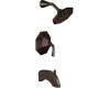 ShowHouse by Moen Felicity S344ORB Oil Rubbed Bronze Posi-Temp Pressure Balancing Tub & Shower Faucet with L