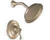 ShowHouse by Moen Savvy S392BB Brushed Bronze Posi-Temp Pressure Balancing Shower with Lever Handle