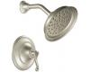 ShowHouse by Moen Savvy S392BN Brushed Nickel Posi-Temp Pressure Balancing Shower with Lever Handle