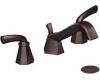 ShowHouse by Moen Felicity S447ORB Oil Rubbed Bronze 8-16" Widespread Faucet with Pop-Up & Lever Handles