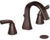 ShowHouse by Moen Felicity S448ORB Oil Rubbed Bronze 8-16" Widespread Faucet with Pop-Up & Lever Handles