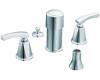 ShowHouse by Moen Divine S455 Chrome 6-16" Bidet Faucet with Lever Handles
