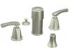 ShowHouse by Moen Divine S455BN Brushed Nickel 6-16" Bidet Faucet with Lever Handles