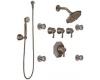 ShowHouse by Moen Felicity S546ORB Oil Rubbed Bronze ExactTemp 3/4" Vertical Spa Set
