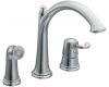 ShowHouse by Moen Savvy S791 Chrome Single Lever Kitchen Faucet with Side Spray