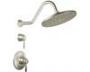 ShowHouse by Moen Bamboo S88112BN Brushed Nickel ExactTemp Shower Faucet with Lever Handles